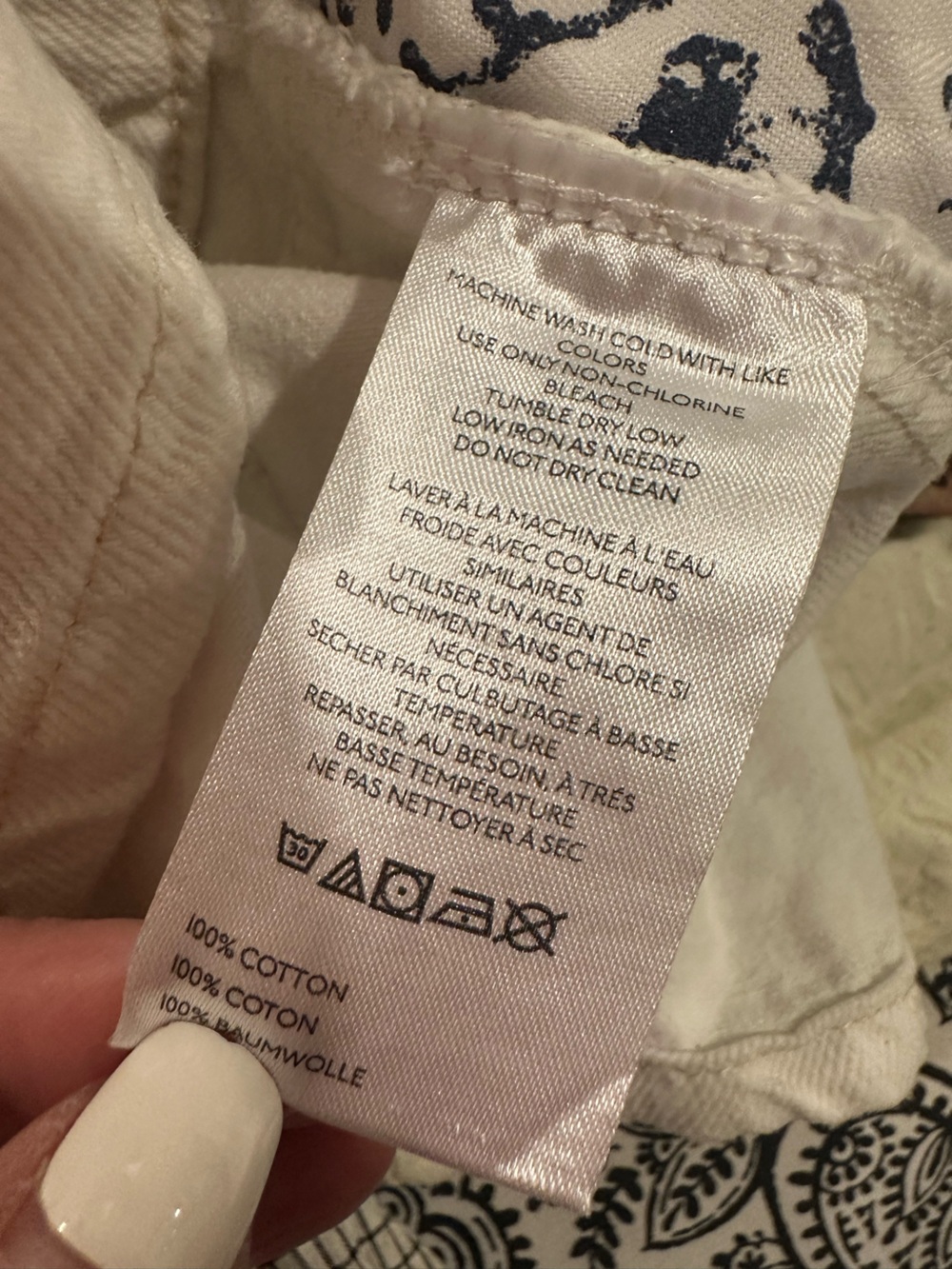 White Asymmetrical Mini Skirt - Picture 12 of 13